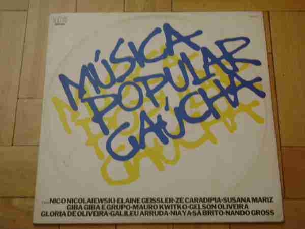 Capa do LP Música Popular Gaúcha. Créditos: Rogério Ratner